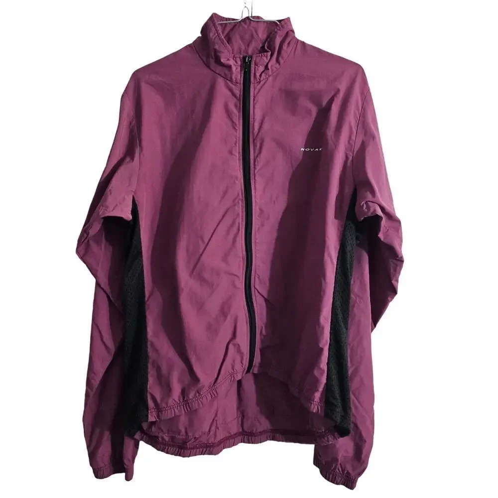 Vintage Novara‎ by REI Purple Windbreaker Jacket, Size Large